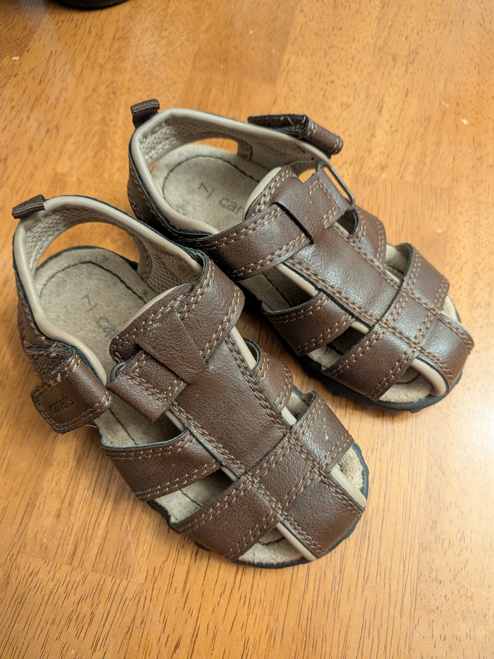 Brown Toddler boy Fisherman Sandals - Carters